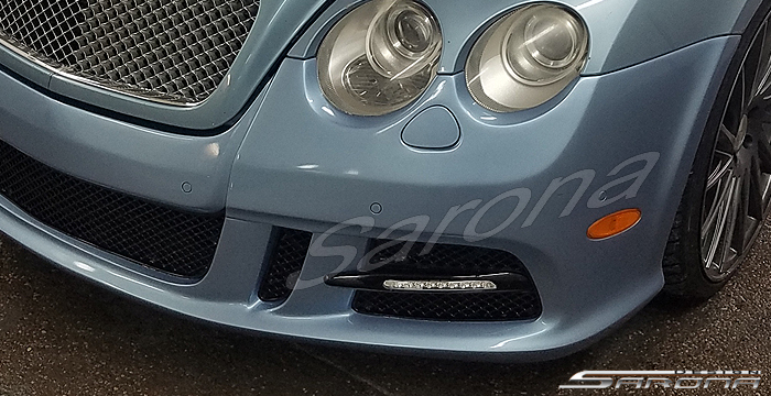 Custom Bentley GTC  Convertible Front Bumper (2004 - 2011) - $1890.00 (Part #BT-064-FB)